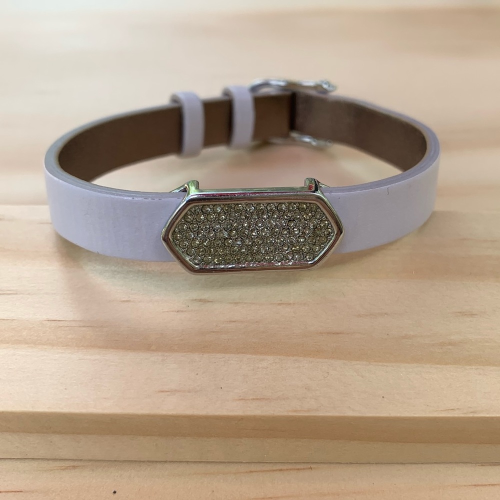 KEEP Collective Lavender Bracelet with Silver Accents